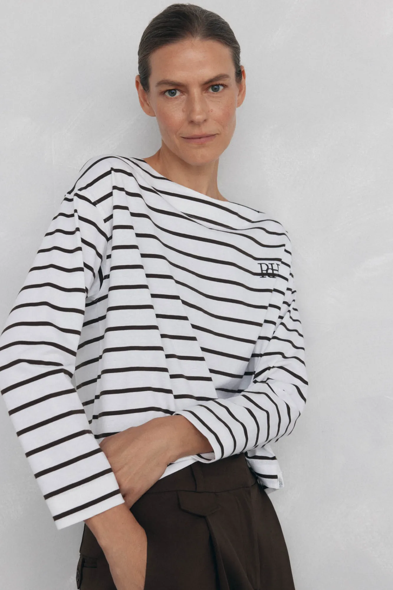 Mujer Pedro del Hierro Camisetas>Camiseta marinera de algodón español