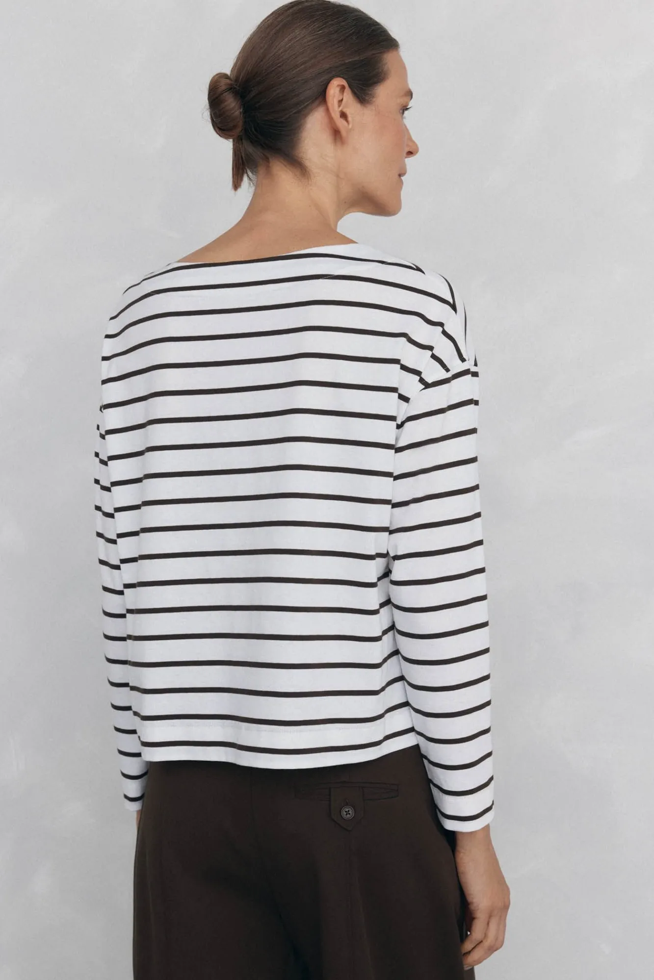 Mujer Pedro del Hierro Camisetas>Camiseta marinera de algodón español