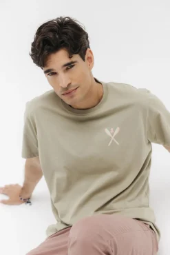 Hombre elPulpo Camisetas>Camiseta palas dibujadas