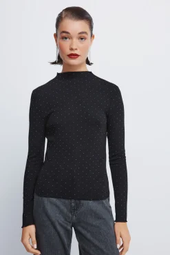 Mujer Springfield Camisetas>Camiseta strass