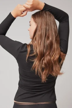 Mujer Gisela Camisetas>Camiseta térmica escote pico