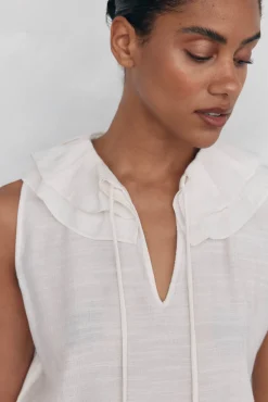 Mujer Pedro del Hierro Camisetas>Camiseta volantitos