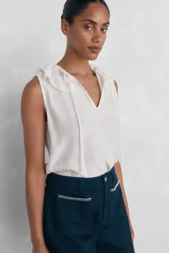 Mujer Pedro del Hierro Camisetas>Camiseta volantitos