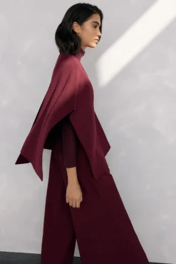 Mujer Pedro del Hierro Pañuelos Y Fulares>Capa de lana de doble faz traspasada