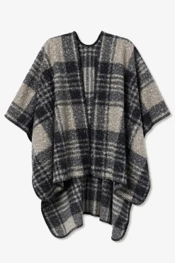 Mujer Vilanova Chaquetas>Capa texturizada a cuadros