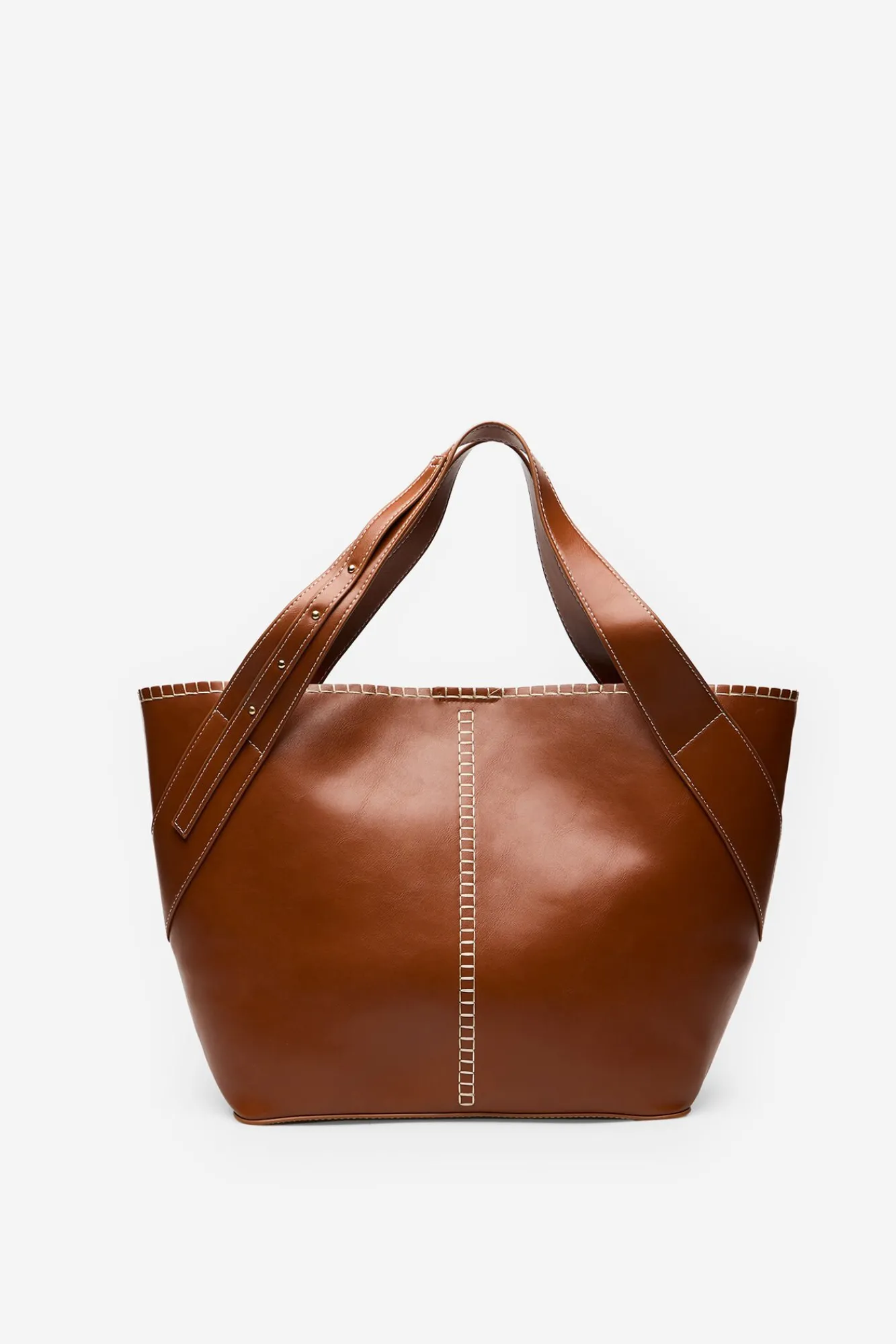 Mujer Cortefiel Bolsos>Capazo pespuntes