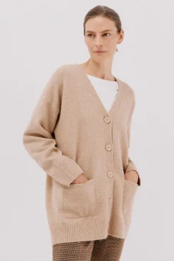 Mujer Cortefiel Jerséis>Cardigan largo bolsillos