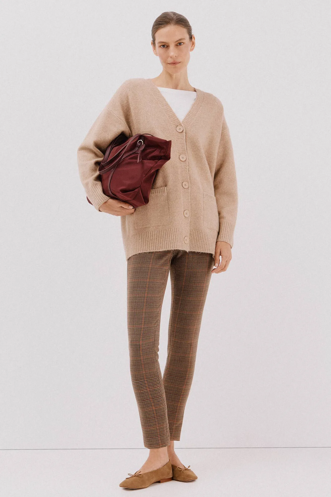 Mujer Cortefiel Jerséis>Cardigan largo bolsillos