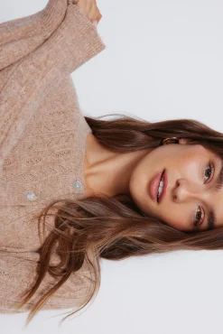 Mujer Springfield Jerséis>Cardigan pointelle