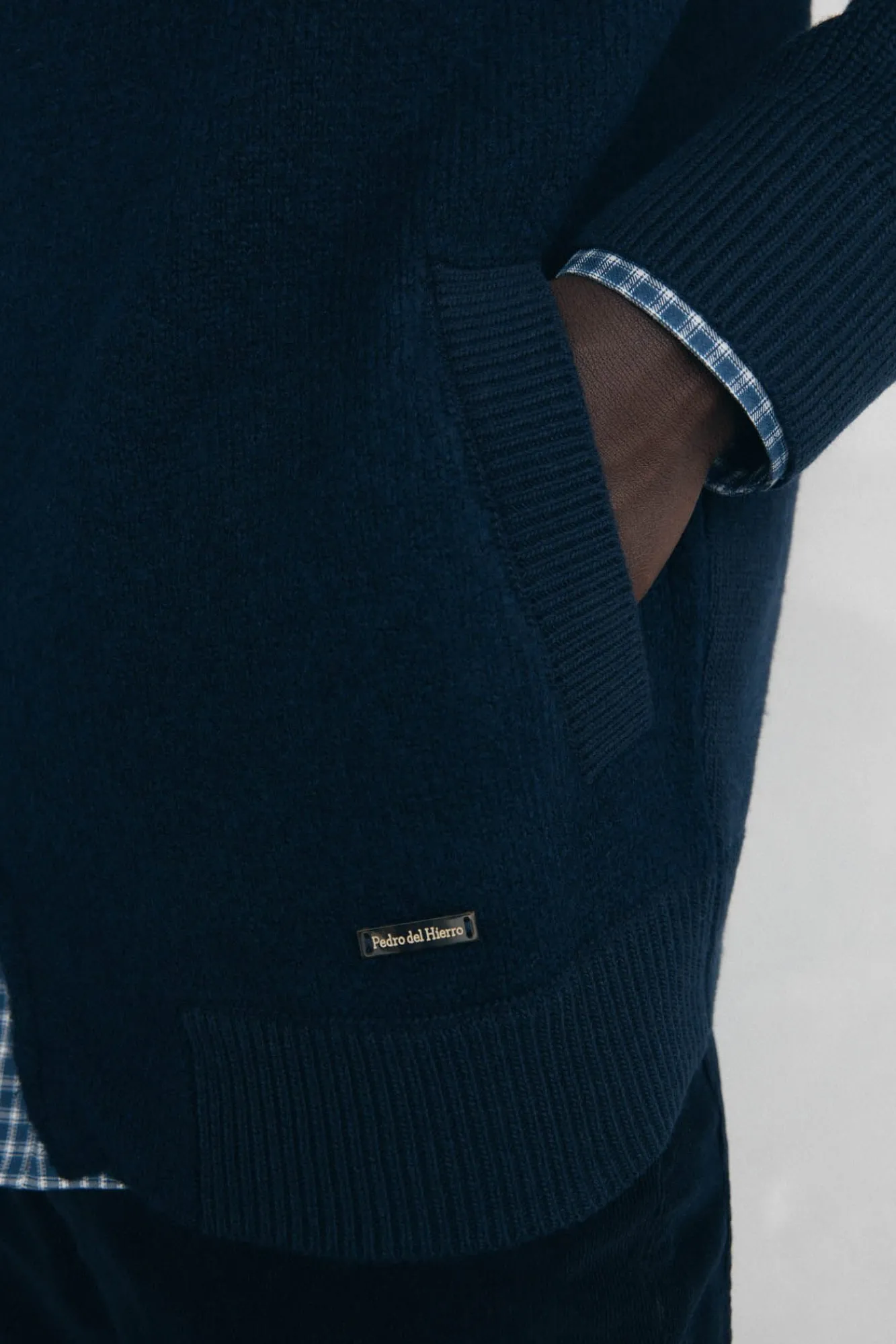 Hombre Pedro del Hierro Jerséis>Cardigan premium navideño algodón cierre cremallera