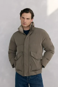 Hombre Pedro del Hierro Chaquetas|Abrigos>Cazadora acolchada con detalle de bolsillo