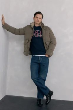 Hombre Pedro del Hierro Chaquetas|Abrigos>Cazadora acolchada con detalle de bolsillo