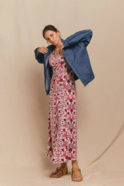 Mujer Slowlove Chaquetas>Cazadora bomber vaquera