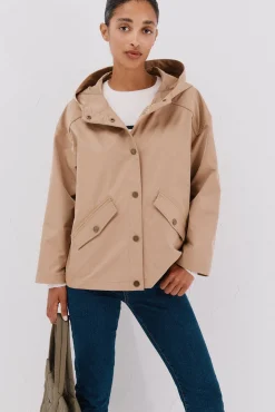 Mujer Cortefiel Chaquetas|Abrigos>Cazadora corta botones automáticos