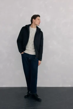 Hombre Pedro del Hierro Chaquetas|Abrigos>Cazadora cremallera con capucha