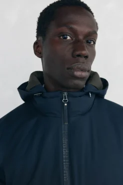 Hombre Pedro del Hierro Chaquetas|Abrigos>Cazadora cremallera con capucha