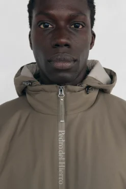 Hombre Pedro del Hierro Chaquetas|Abrigos>Cazadora cremallera con capucha