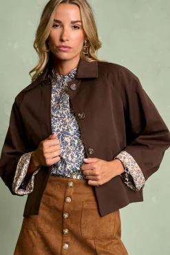 Mujer Polín Et Moi Chaquetas>Cazadora cuello Lucca