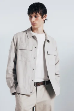 Hombre Springfield Chaquetas>Cazadora efecto ante