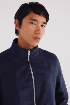 Hombre Springfield Chaquetas>Cazadora efecto ante