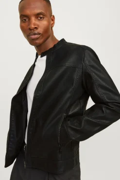 Hombre Jack & Jones Chaquetas>Cazadora efecto piel