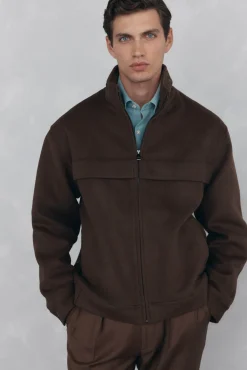 Hombre Pedro del Hierro Chaquetas>Cazadora handmade lana