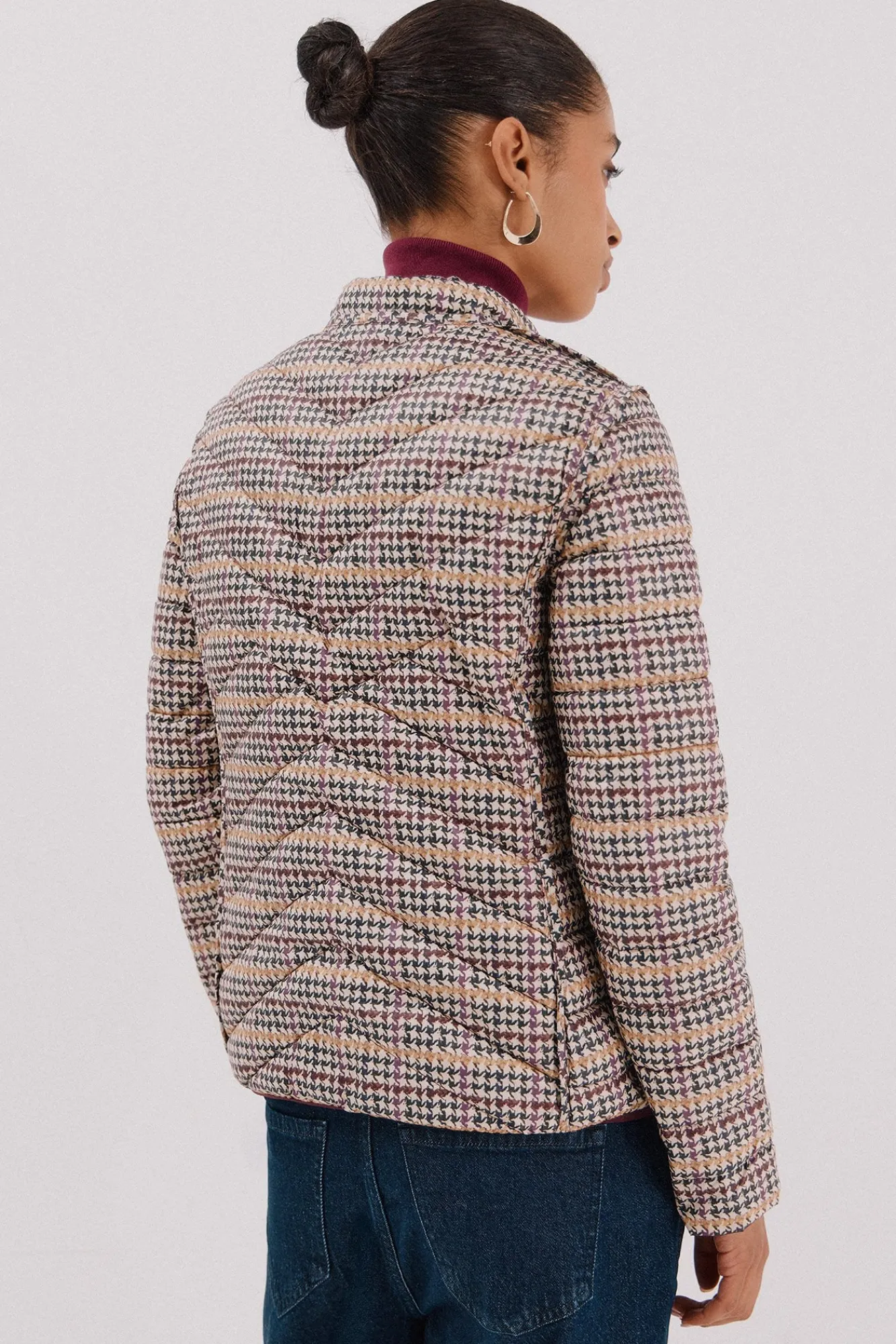 Mujer Cortefiel Chaquetas|Plumíferos Y Acolchados>Cazadora reversible plumas