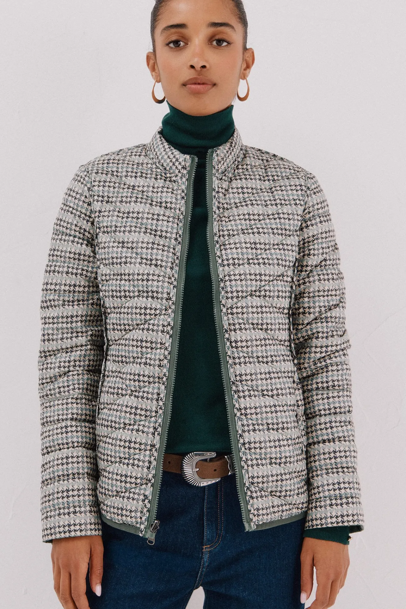 Mujer Cortefiel Chaquetas|Plumíferos Y Acolchados>Cazadora reversible plumas