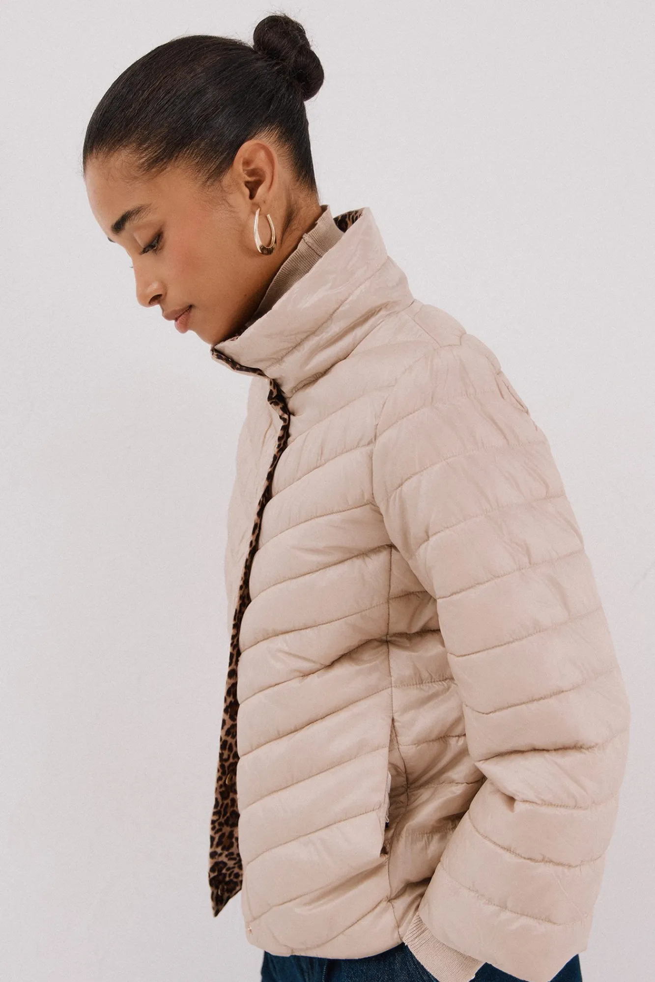 Mujer Cortefiel Chaquetas|Plumíferos Y Acolchados>Cazadora reversible thermolite®