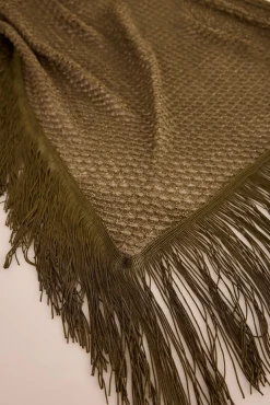 Mujer Slowlove Pañuelos Y Fulares>Chal calado flecos