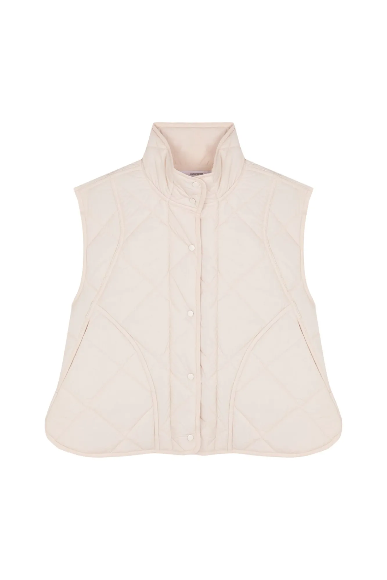 Mujer Women'secret Batas>Chaleco acolchado blanco