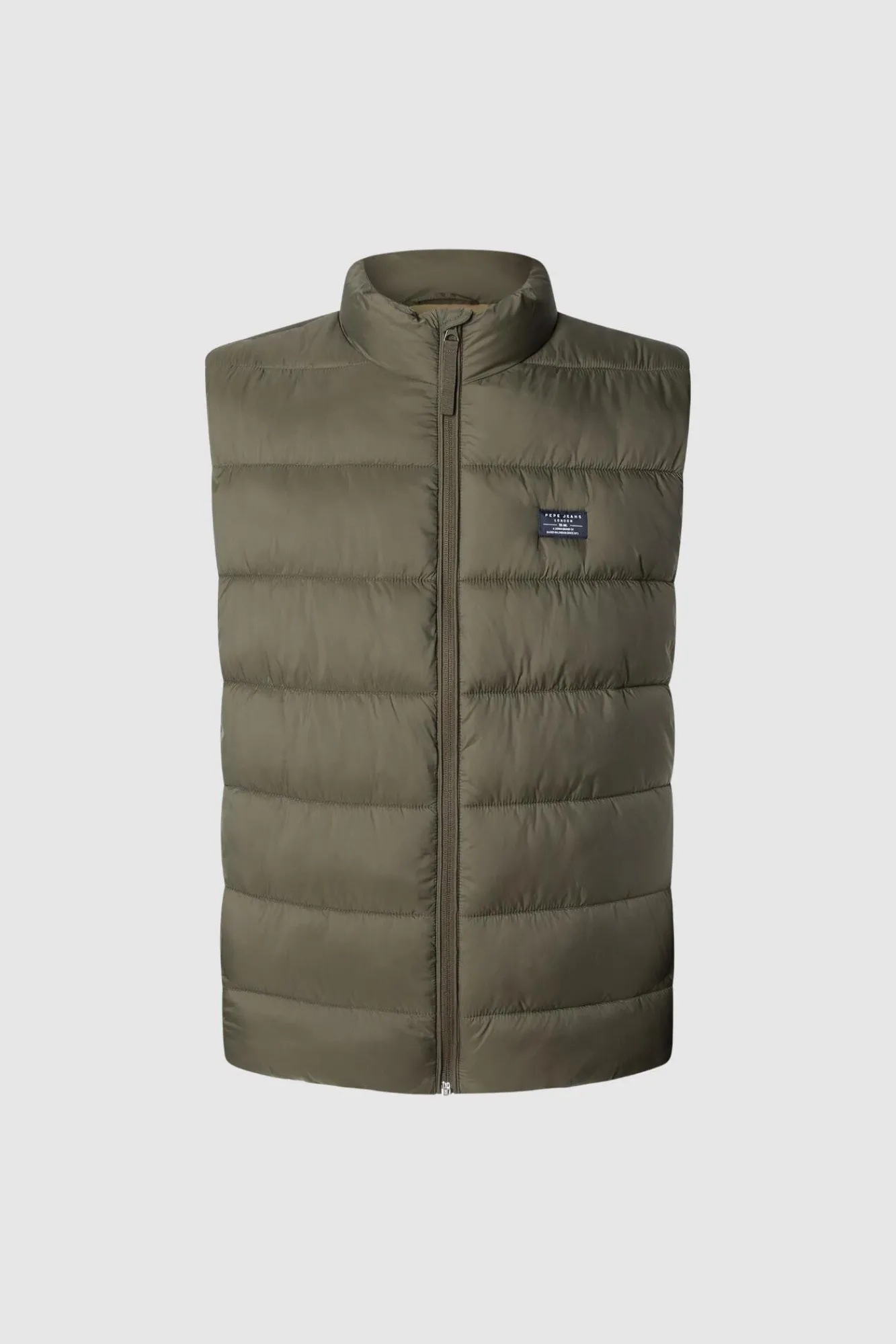 Hombre Pepe Jeans Chalecos|Plumíferos Ligeros>Chaleco Acolchado Cierre Cremallera
