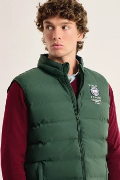 Hombre Valecuatro Chalecos>Chaleco acolchado color modelo Escudo