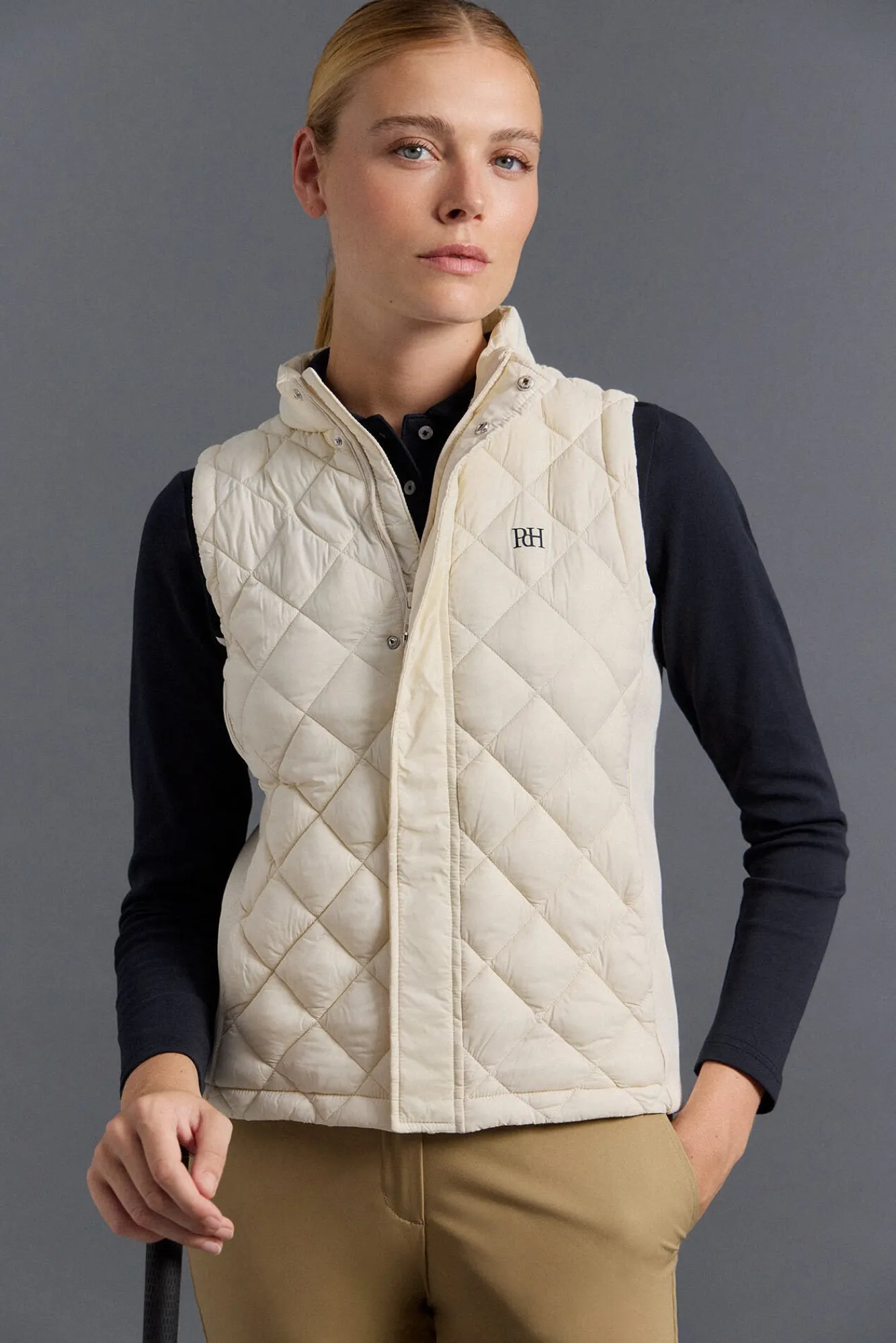 Mujer Pedro del Hierro Deporte|Chaquetas>Chaleco acolchado golf
