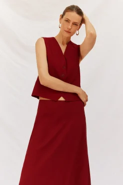 Mujer Cortefiel Chalecos>Chaleco de escote pico