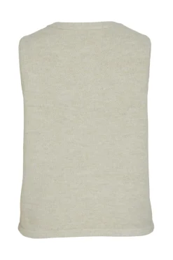 Mujer Vila Chalecos>Chaleco de punto con botones joya