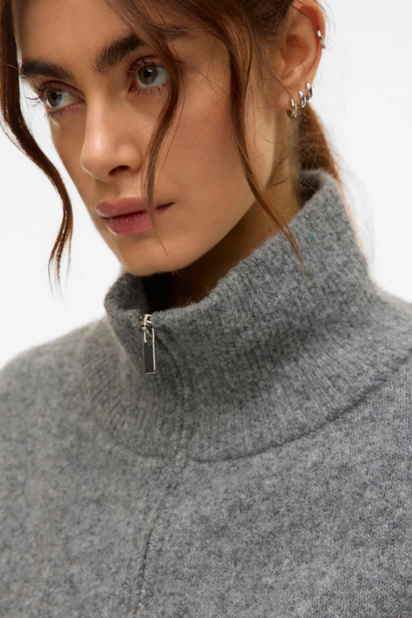 Mujer Vero Moda Chalecos>Chaleco de punto cuello alto