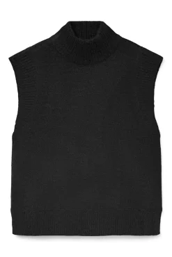 Mujer Vero Moda Chalecos>Chaleco de punto cuello alto