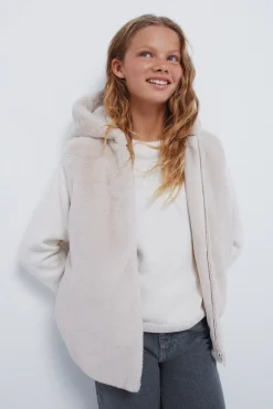 Niños Springfield Kids Abrigos>Chaleco pelo niña