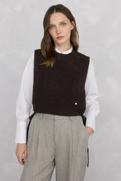 Mujer Pedro del Hierro Chalecos>Chaleco punto