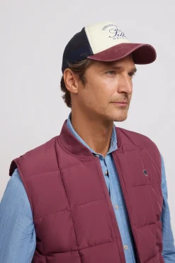 Hombre Silbon Chalecos>Chaleco tecnico cuadros