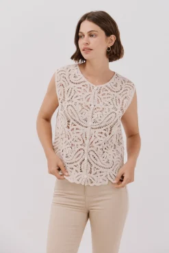 Mujer Cortefiel Chalecos|Jerséis>Chaleco tipo crochet