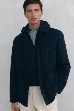 Hombre Pedro del Hierro Chaquetas|Abrigos>Chaqueta 4 bolsillos con vistas