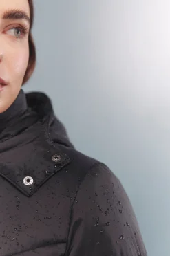 Mujer Springfield Chaquetas|Plumíferos Y Acolchados>Chaqueta acolchada capucha pelo Sorona Aura