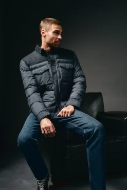 Hombre OOTO Chaquetas>Chaqueta acolchada con bolsillos