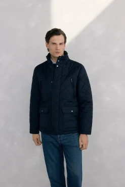 Hombre Pedro del Hierro Chaquetas|Abrigos>Chaqueta acolchada rombos