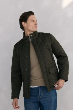 Hombre Pedro del Hierro Chaquetas|Abrigos>Chaqueta acolchada rombos