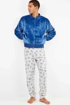 Hombre Gisela Chaquetas>Chaqueta bomber de peluche hombre