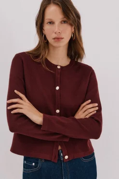 Mujer Cortefiel Jerséis>Chaqueta básica punto