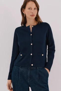 Mujer Cortefiel Jerséis>Chaqueta básica punto